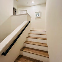 Modern Square Handrail With L Brackets