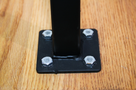 2" Molded Cap, Single-post Handrail for 1 to 2 Steps