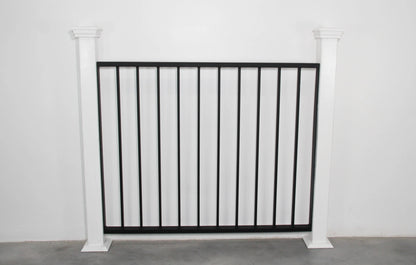 metal picket railing