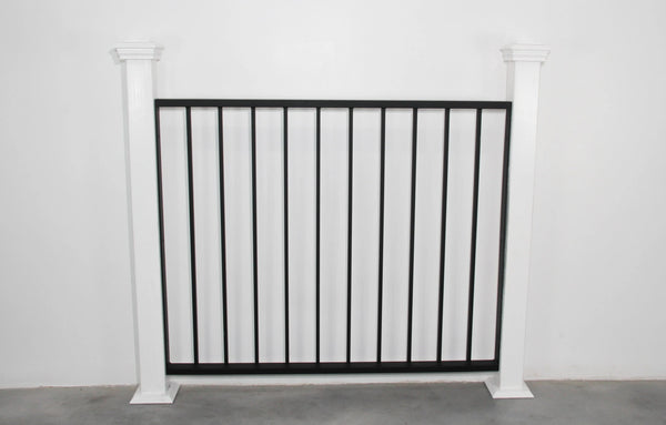 metal picket railing