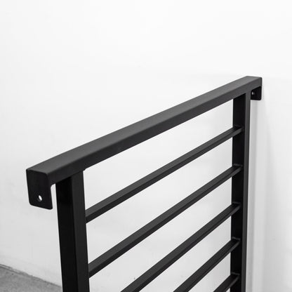 Metal Wall-to-Wall Railing (Horizontal Flat Bar)