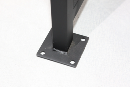 Outdoor Aluminum Horizontal Deck Railing (Guardrail), 2"x1" Top Rail