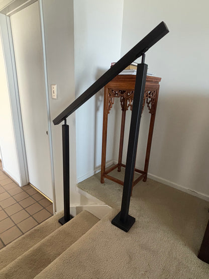 1.5"x1.5" Double-post Metal Handrail For Steps