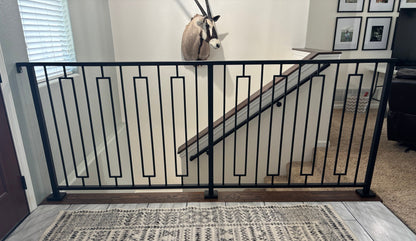 modern stair railing
