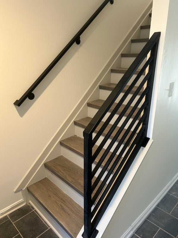 Metal Angled Railing