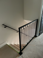 metal stair railing