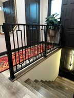 Modern Metal Baluster Railing