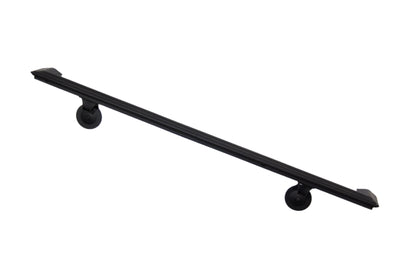 Classic steel wall mount handrail for stairs