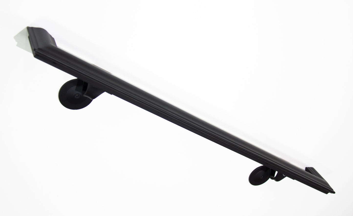 Classic molded cap handrail for stairs