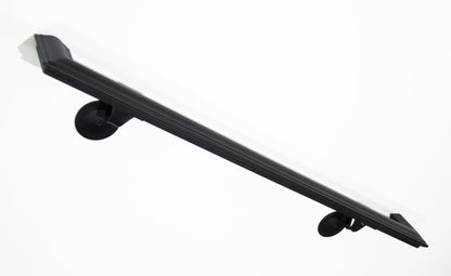Classic molded cap handrail for stairs