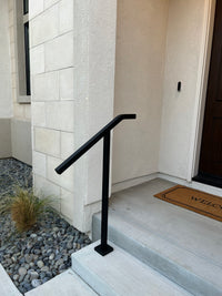 Opti Stainless Steel Handrail for 1-3 Steps