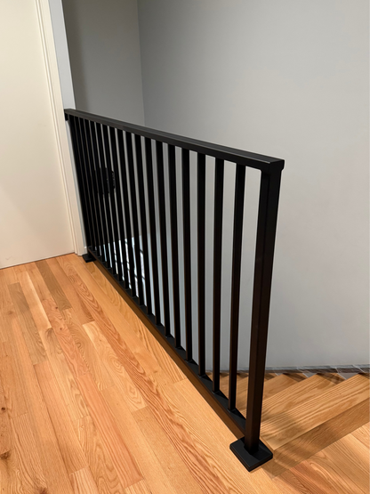 metal vertical bar railing