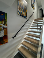 metal handrail for stairs