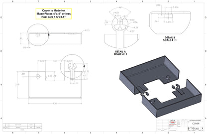 Base cover drawing