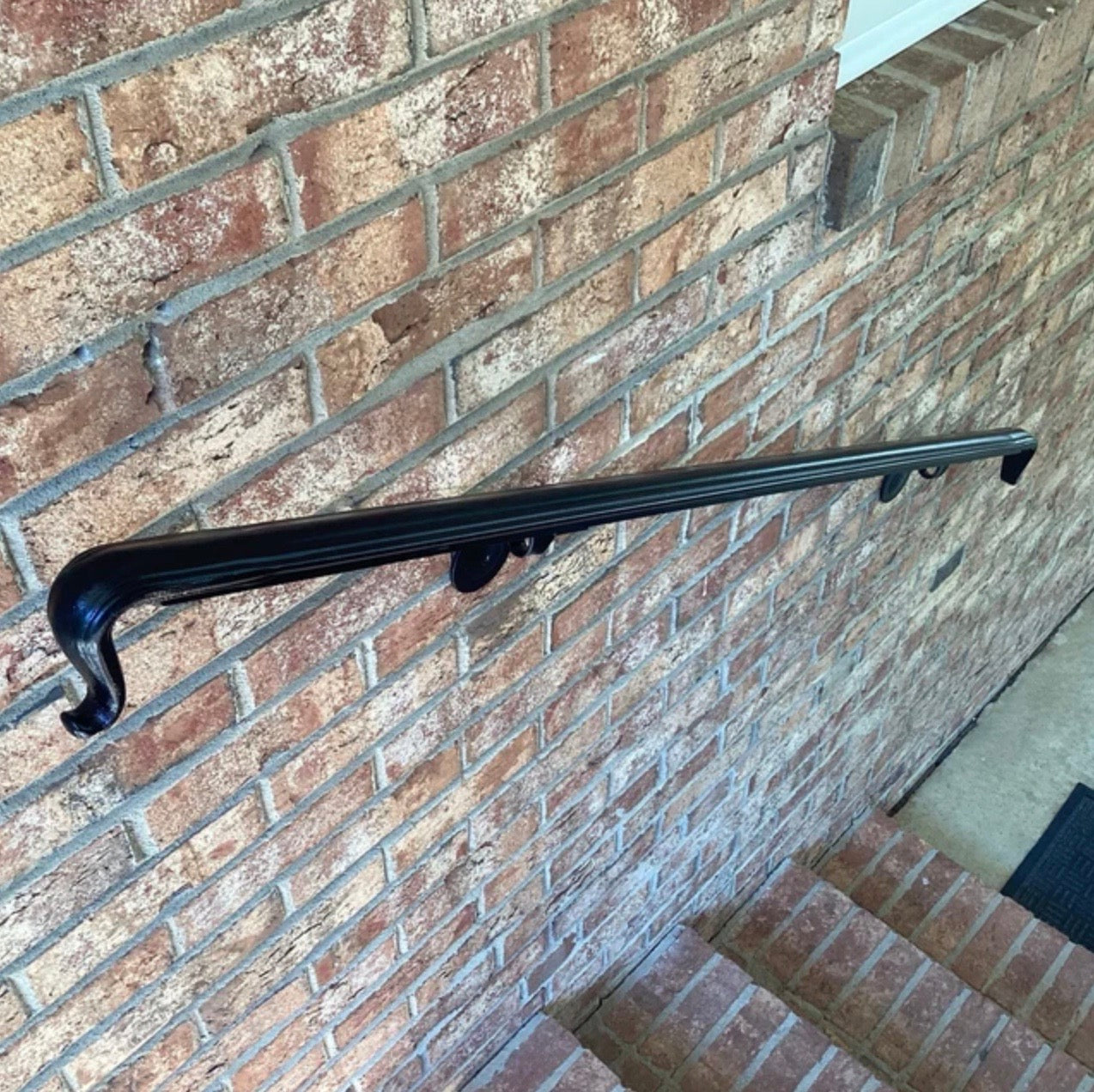 Wrought iron handrail