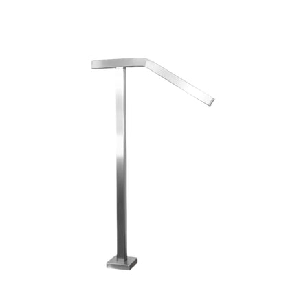 Opti 1.5"x1.5" Single-post Handrail for 1 to 2 Steps (Stainless Steel 316)
