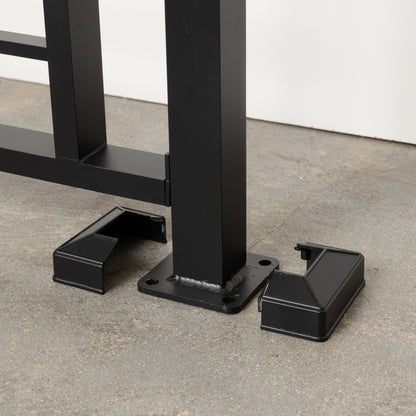 Prefabricated 8' Horizontal Aluminum Deck Railing (Preassembled)