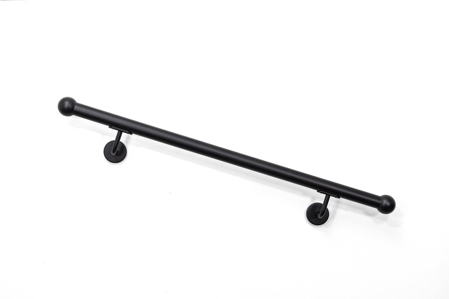1.5" Round Metal Handrail (2" Round Ball Ends)
