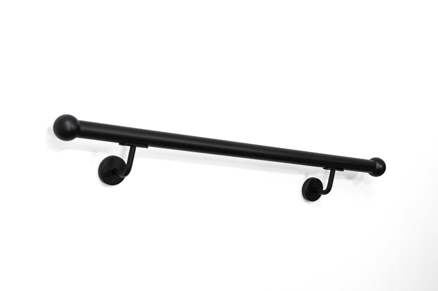 1.5" Round Metal Handrail (2" Round Ball Ends)