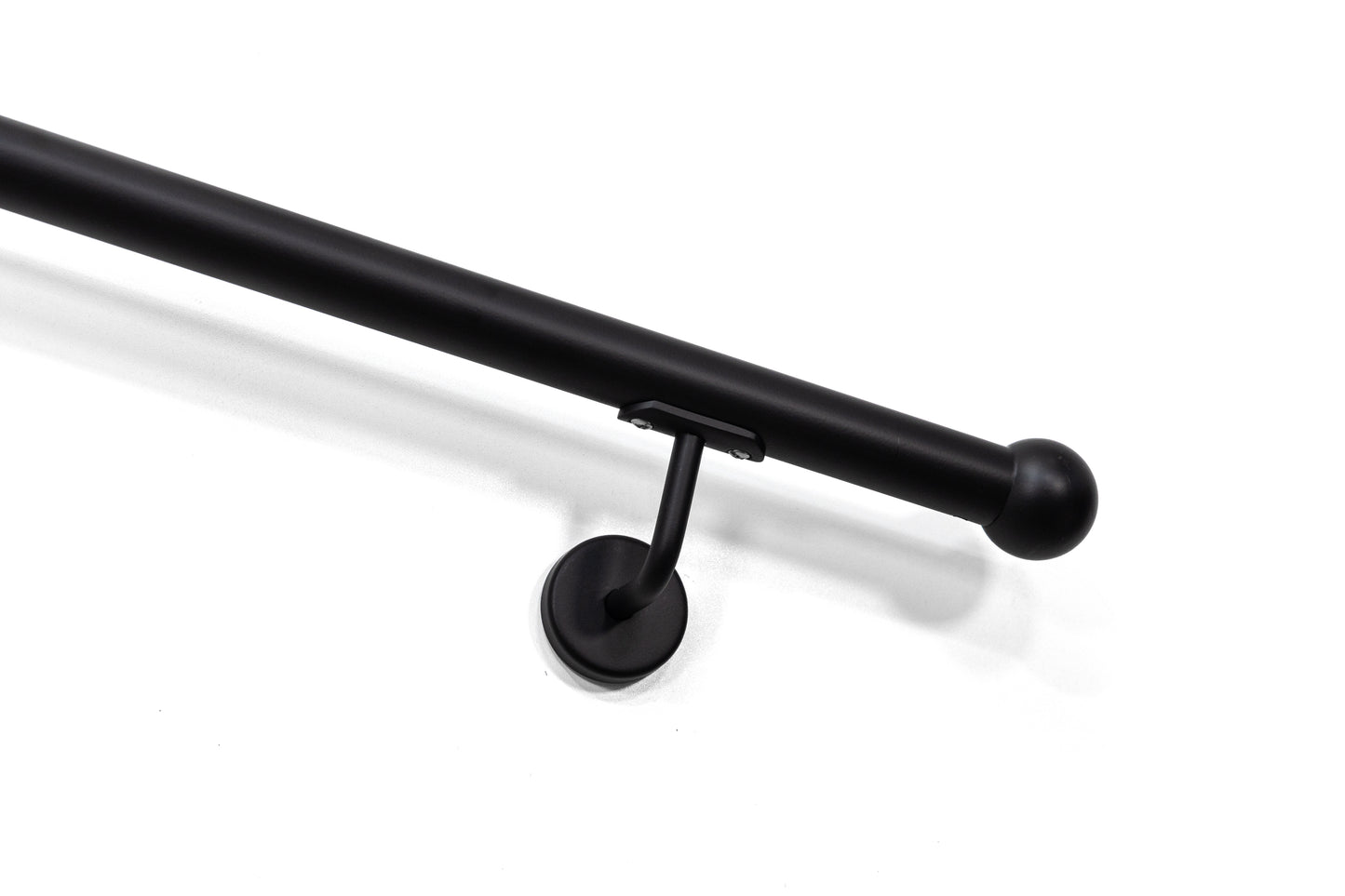 1.5" Round Metal Handrail (2" Round Ball Ends)