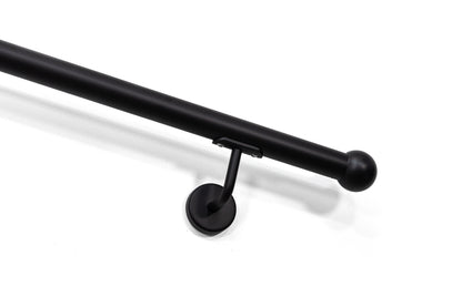 1.5" Round Metal Handrail (2" Round Ball Ends)