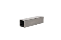 Stainless Steel Square Tube 1-1/2" x 1-1/2" Brushed Finish 304