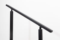 Black metal handrail