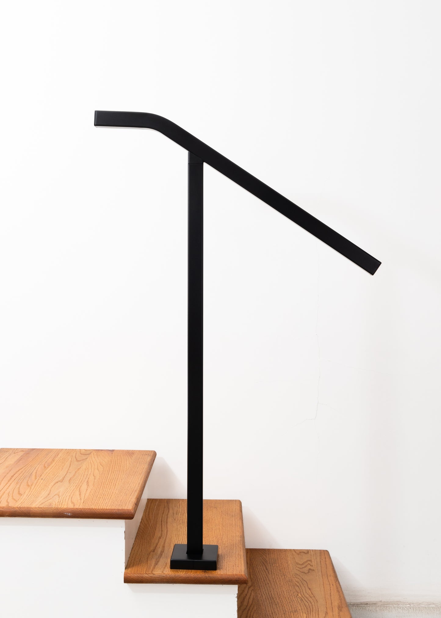 Opti 1.5"x1.5" Single-post Handrail for 1 to 3 Steps (Stainless Steel 316)