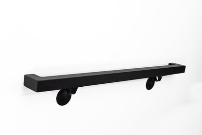 1.5"x1.5" Square Metal Handrail (Circle L Brackets)