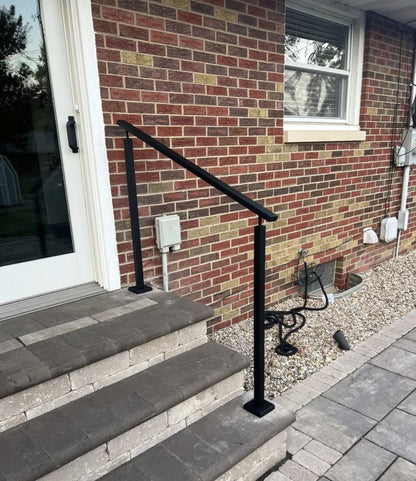 2"x1" Double-post, Metal Handrail