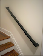 Modern Rectangle Aluminum Handrail, CODE Set