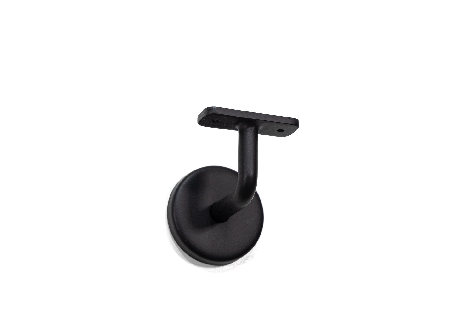 black handrail bracket