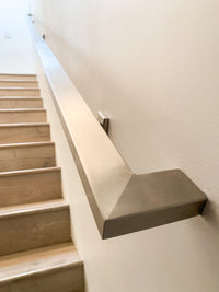 Modern Rectangle Stainless Steel Handrail for Stairs