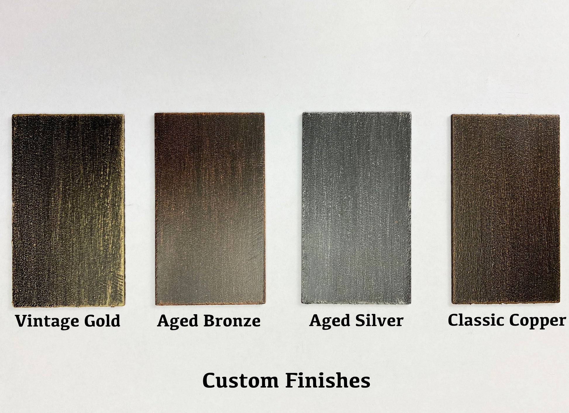 Custom Finishes for handrails