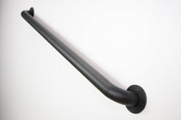 Round tube Handrail in Semi-Gloss Black Color