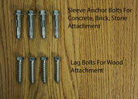 Anchor Blots and Lag Bolts For Wood Attachment
