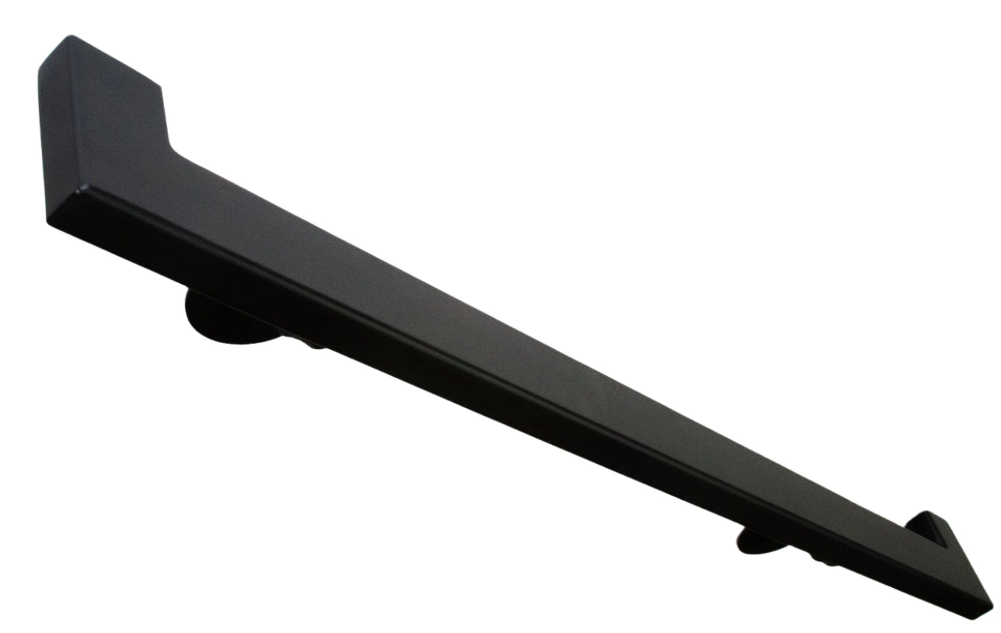 Black Handrails with attach 2 brackets