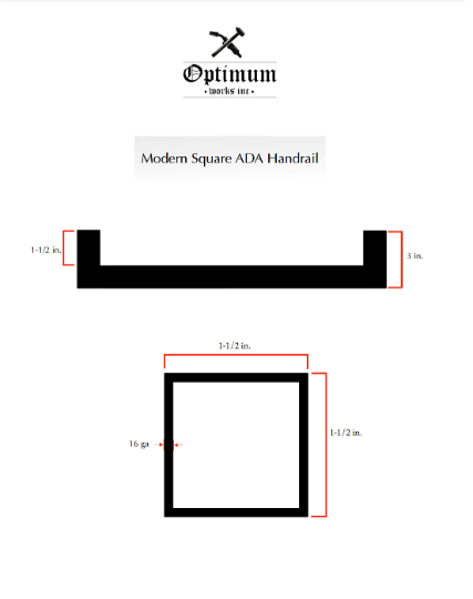 Handrail length