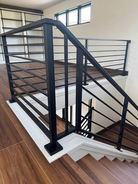 Finished custom railing project