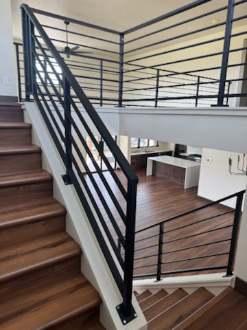Custom guardrail and stair railing